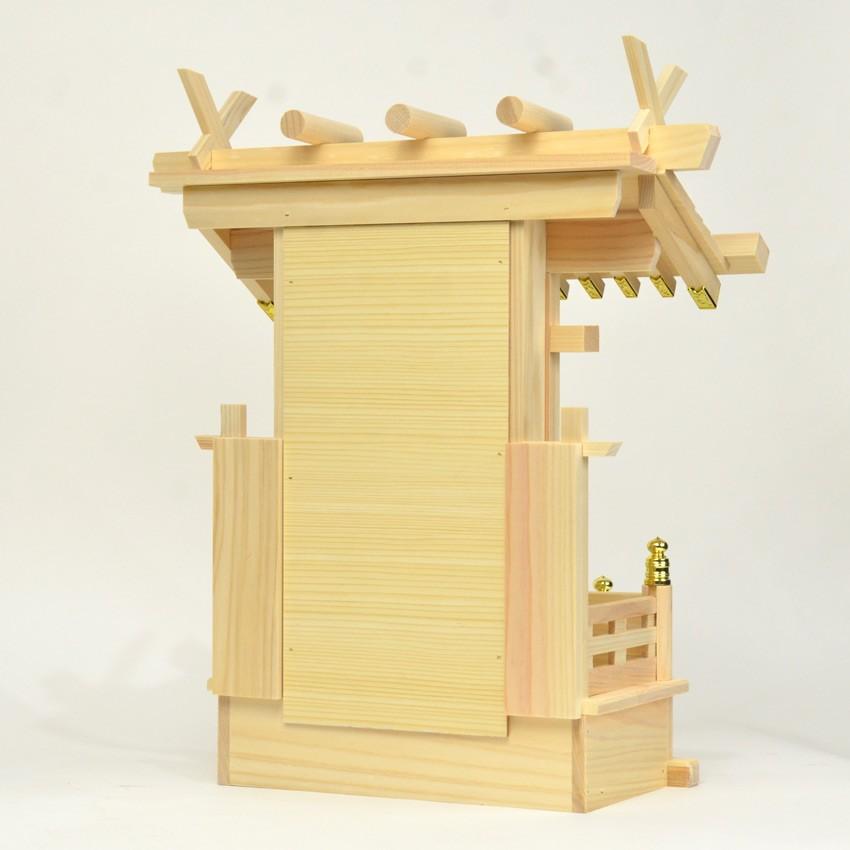 神棚 一社 送料無料 神具 付 神棚セット 中神明 (高41札丈31) 東 神棚 一社 送料無料 神具 付 神棚セット 中神明 (高41札丈31) 東