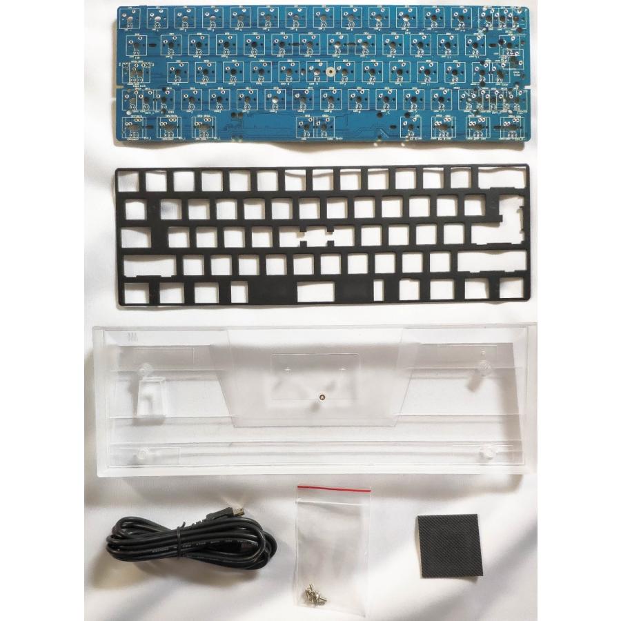 KBPV60K V60 Mini TypeR DIYKit - Underglow60%スリムキーボードキット