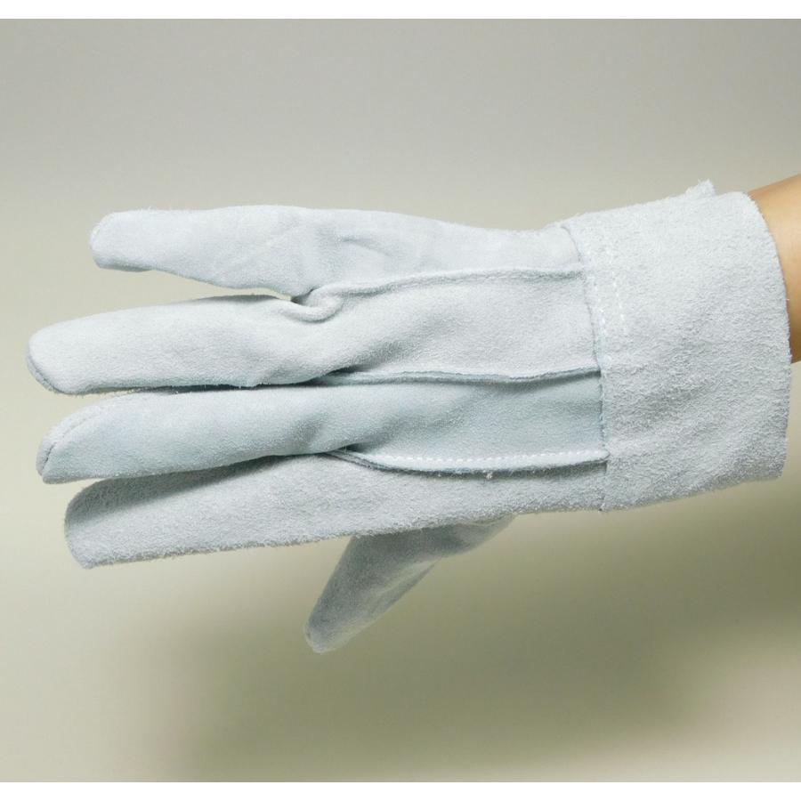 作業手袋 牛床革 革手袋 600P (旧品番107APC) 12双 鉄鋼 溶接 建設 DIY