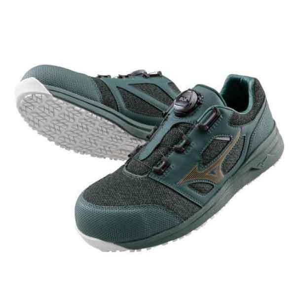 mizuno ミズノ 安全靴 ミズノ・オールマイティ LS2 52L BOA 「快」機能満載の履き心地  F1GA2202 | オールマイティ | 17