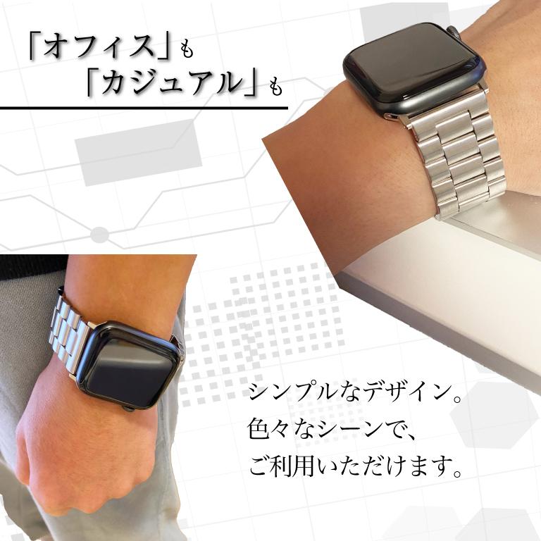 低価格 Apple Watch 42 44 45mm メタル バンド ブラック Apple Watch 42 44 45mm メタル バンド ブラック 新品