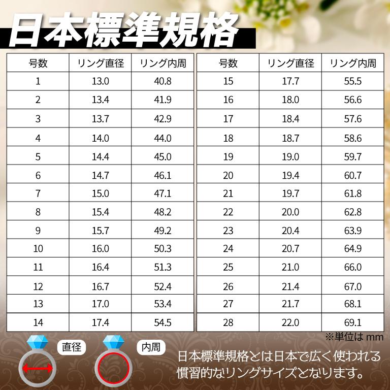 リングゲージ 日本標準規格 指輪 サイズ 号数 計測 フルサイズ サイズゲージ サイズ計測 ペアリング 1~28 2点表記 見やすい｜btstoreosk｜06