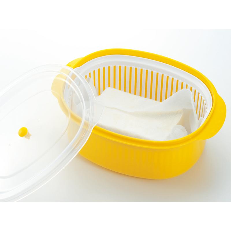 イモタニ 茹で蒸し工房 2段 電子レンジ 料理 調理 レンジ 冷蔵庫