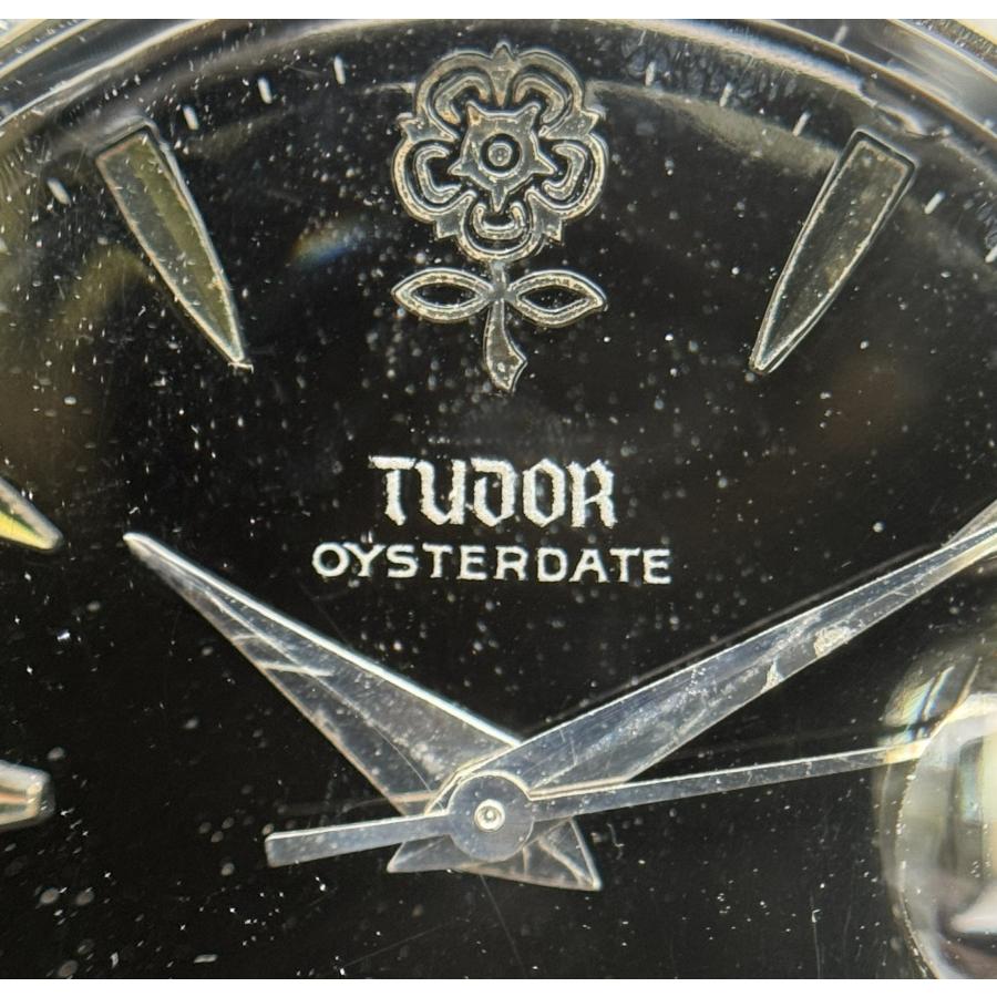 チュードル　ＴＵＤＯＲ　７９６２　オイスターデイト　ＳＳ　黒文字盤　手巻き | TUDOR | 02