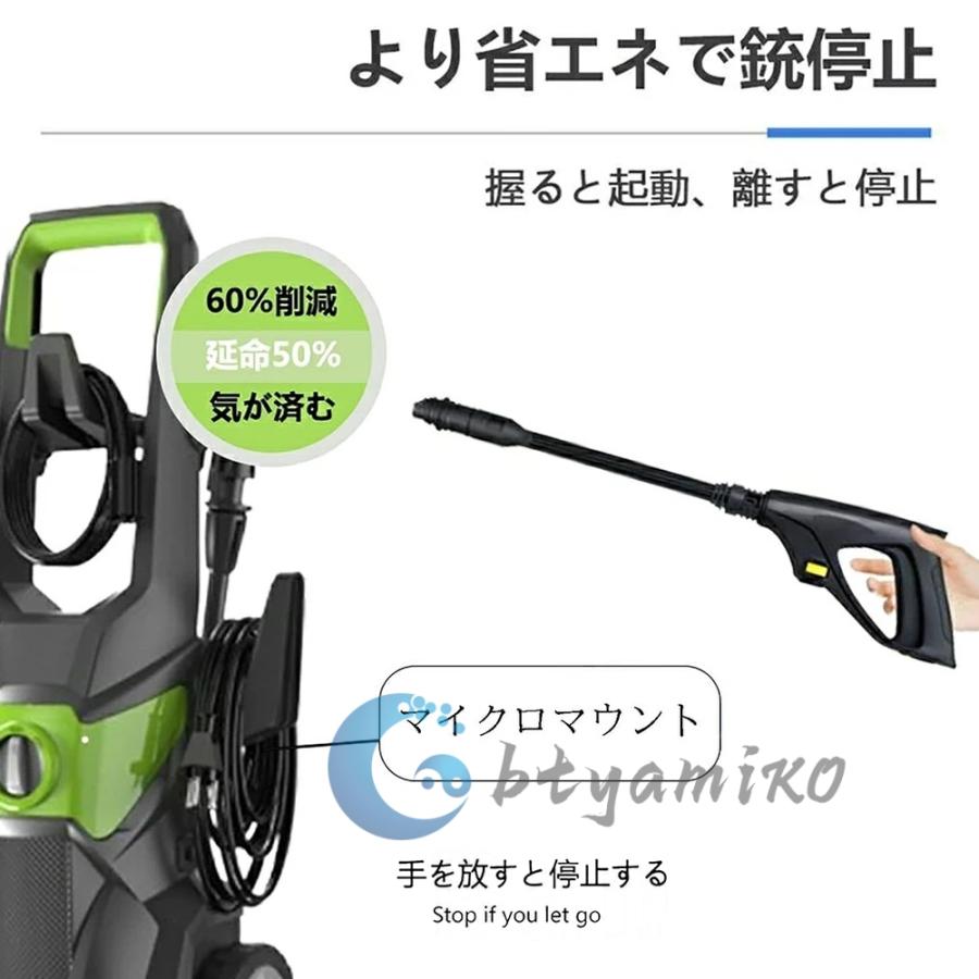 高圧洗浄機 正規品 自吸両用 業務用 1800W 17MPa 高圧ホース20m 二重