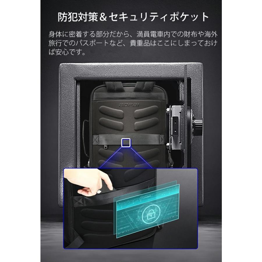 BOPAI 防水ビジネスリュック USB対応 楽天市場】【BOPAI】ビジネス リュック メンズ ビジネスバッグ