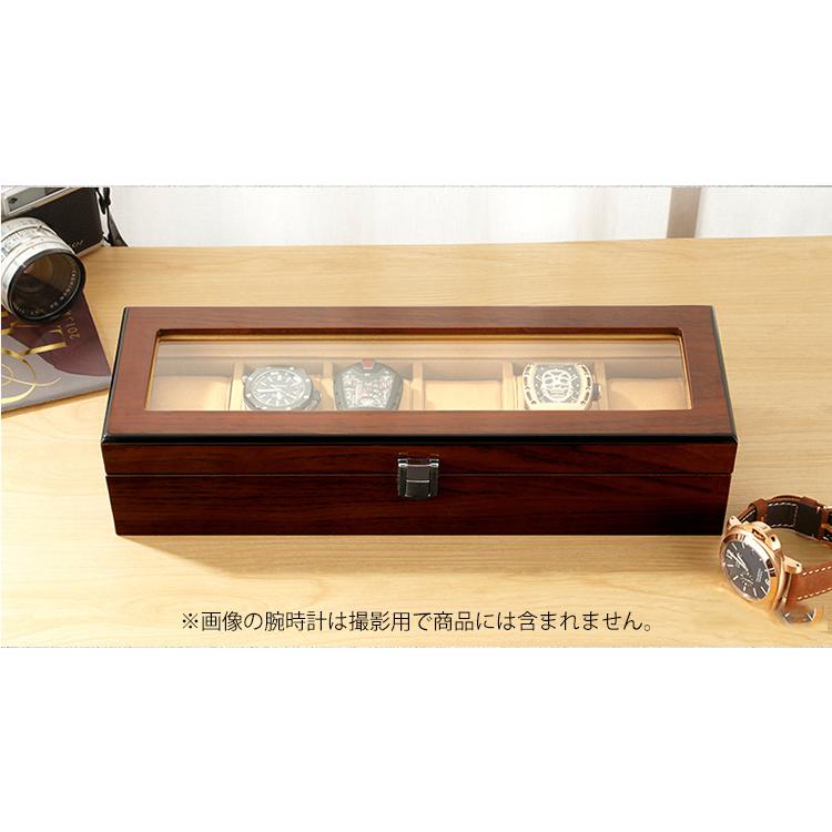 腕時計収納ケース 6本 高級木箱 時計収納ケース ウォッチケース 