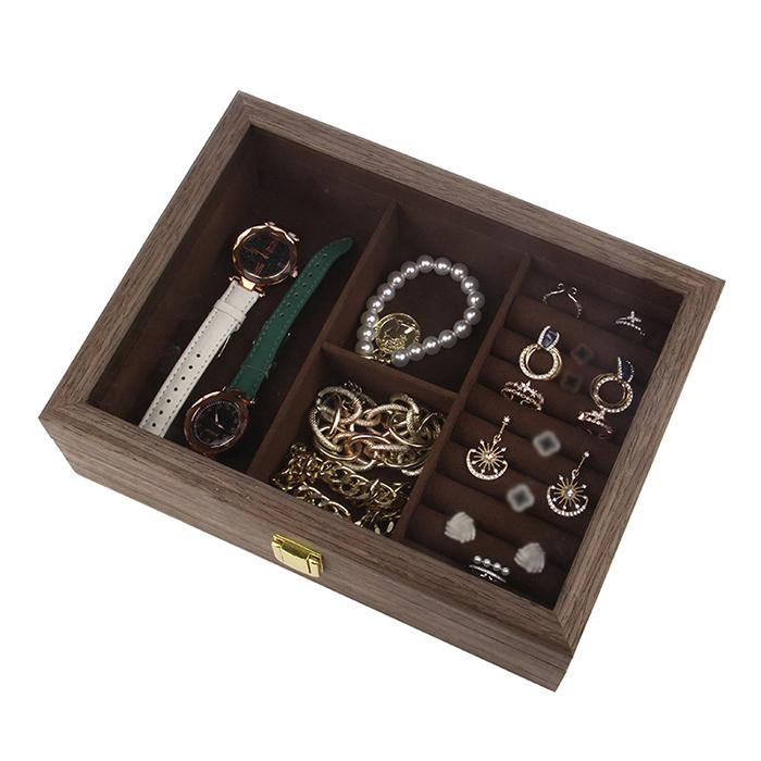 ジュエリー収納ケース 高級木箱 メガネ収納 ケース 腕時計収納ケース 1