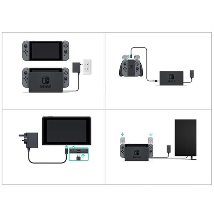 純正新品 Nintendo Switch ドックセット ブラック ニンテンドー