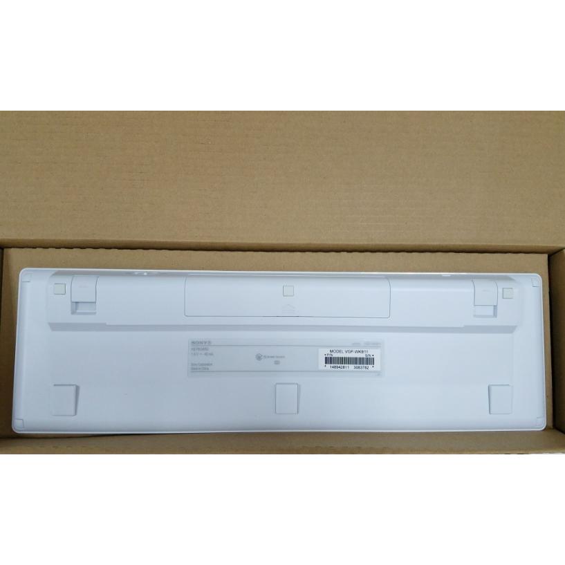 SONY 純正新品 VAiO ワイヤレスキーボード VGP-WKB11 白 SONY 純正新品 VAiO ワイヤレスキーボード VGP-WKB11 白