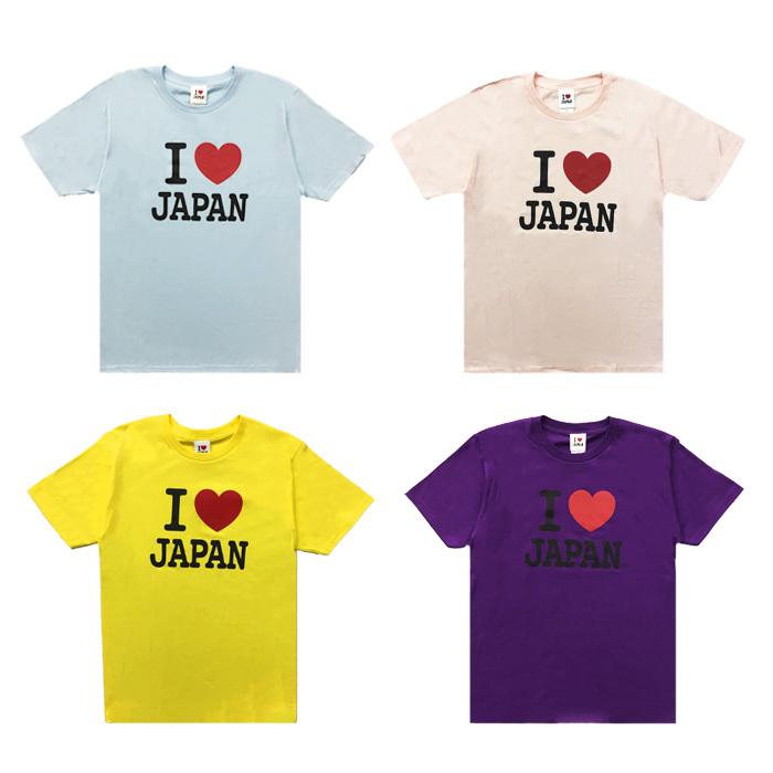 豊天商店 I Love Japan カラーT アイラブジャパン MIU404 半袖T