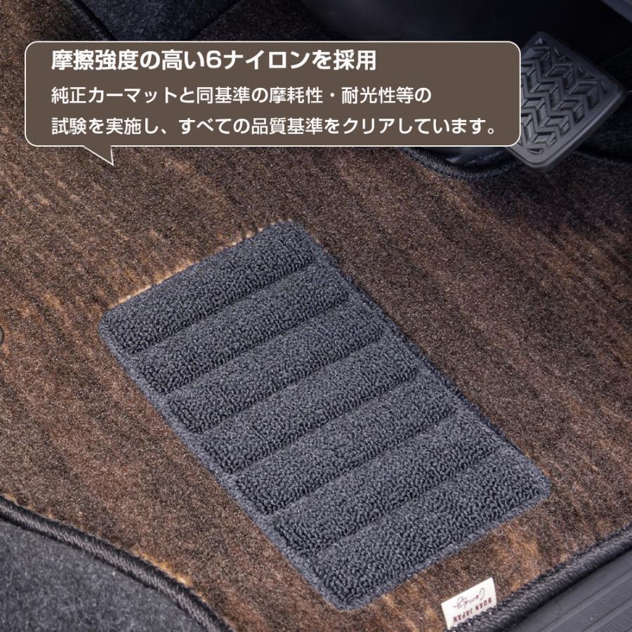BUAN JAPAN ワゴンGL用 フロアマット 【ダークウッド柄】一台分