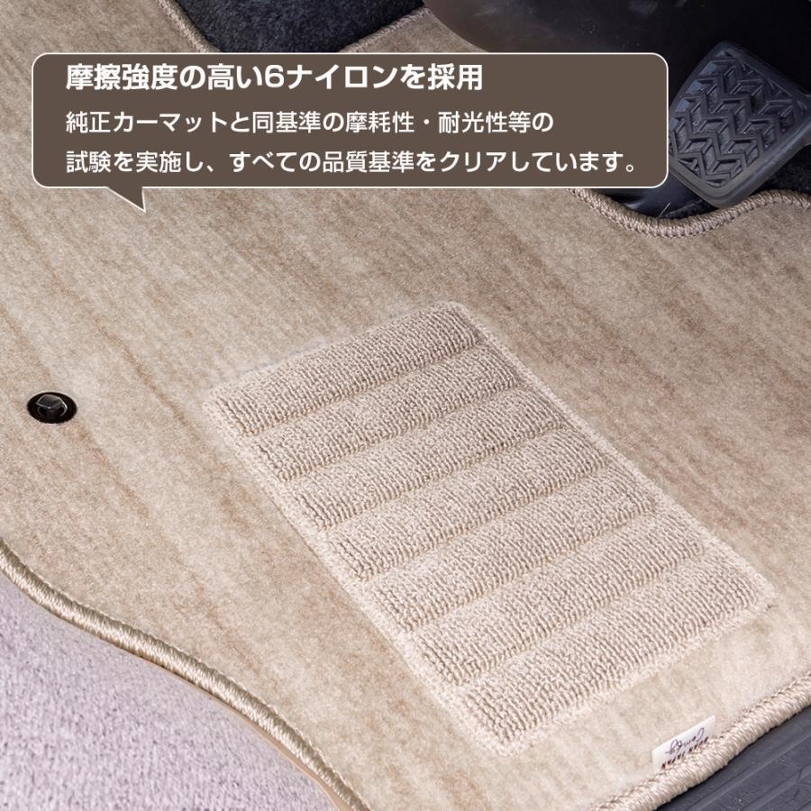 BUAN JAPAN ワゴンGL用 フロアマット 【ホワイトウッド柄】一台分