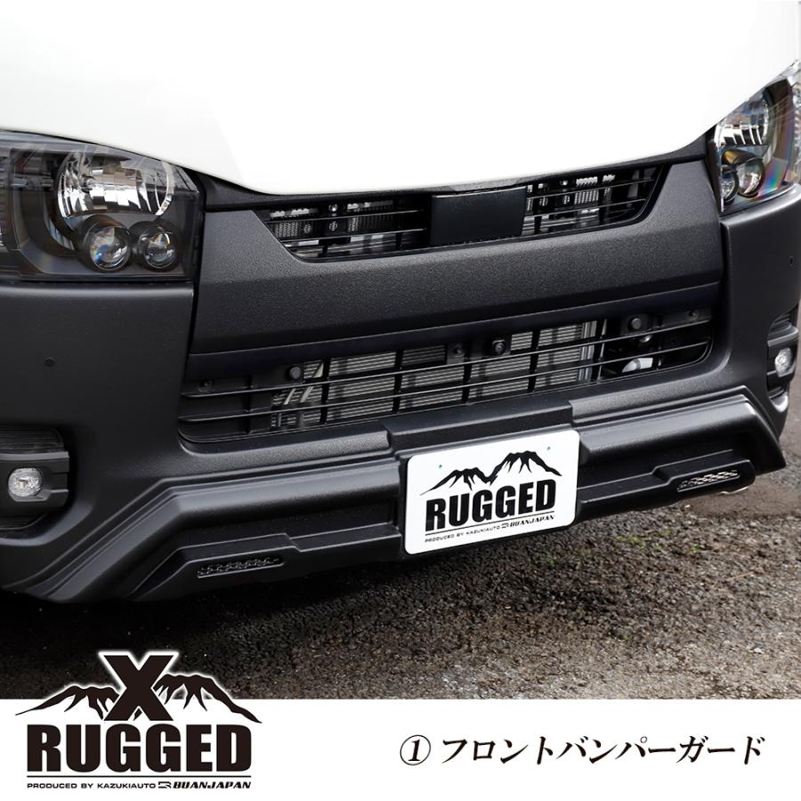 RUGGED（ラギッド） 【RUGGED X】 ラギッド4点セット 【LEDデイライト
