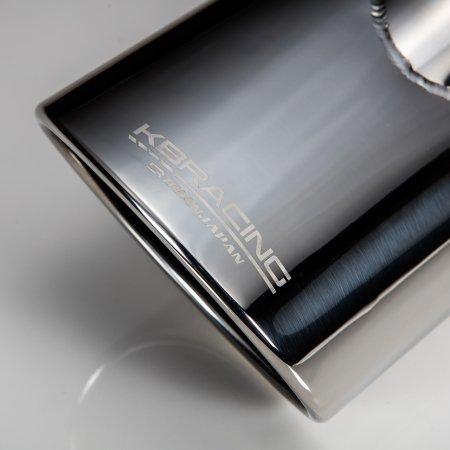 マフラーカッターオーバル シルバークローム ハイエース200系 1型〜7型