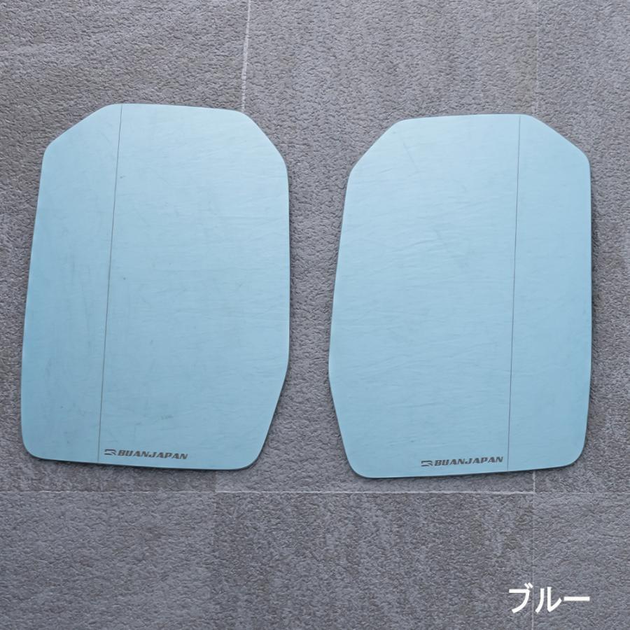BUAN JAPAN ワイドアングルドアミラーレンズ 左右2枚セット ハイエース