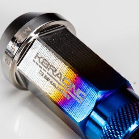 KBレーシングチタンナット 24本セット ハイエース 標準S-GL ワイドS-GL 