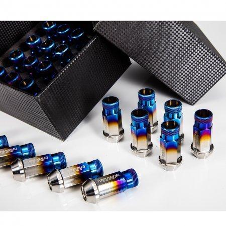KBレーシングチタンナット 24本セット ハイエース 標準S-GL ワイドS-GL 
