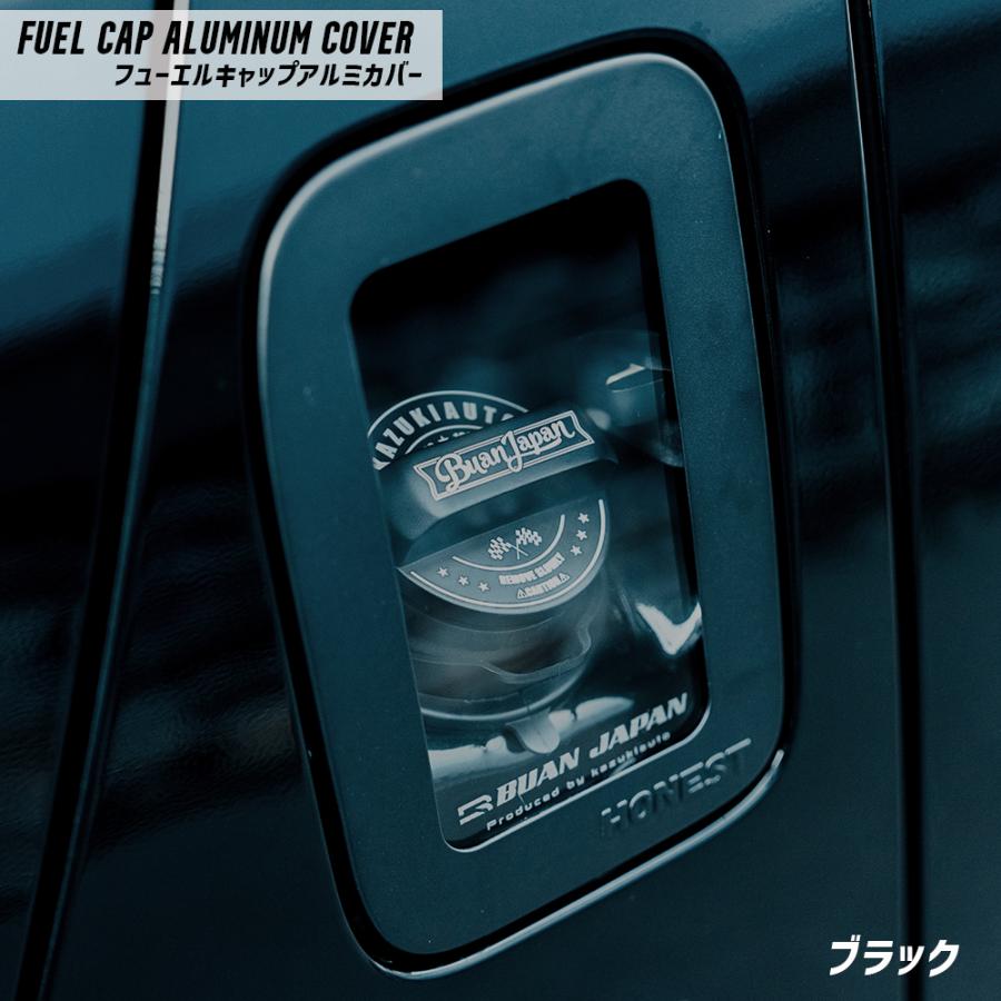 フューエルキャップアルミカバー 給油口 カバー カラー : BUANJAPAN