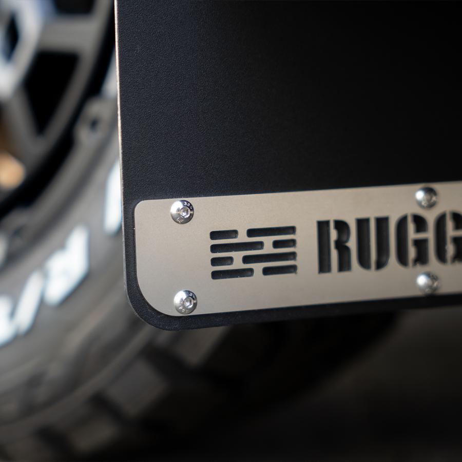 RUGGED（ラギッド） マッドガード 【2枚セット】泥除け 泥はね防止