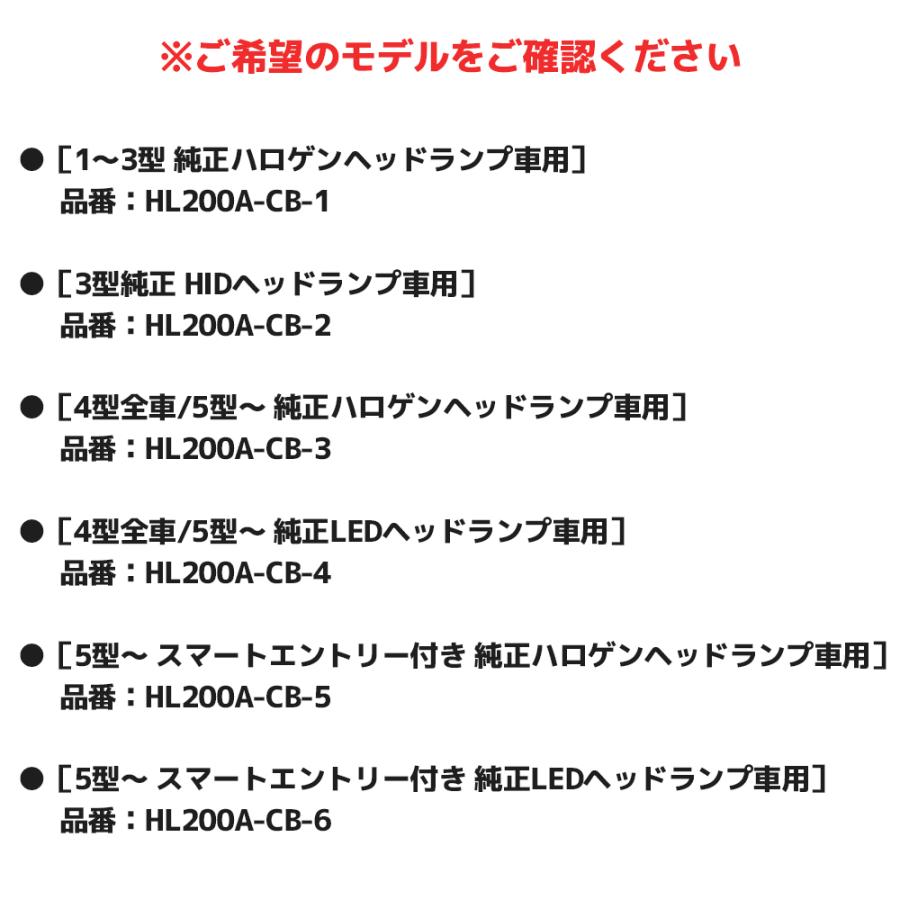 【VALENTI】200ハイエース用ジュエルヘッドランプULTRA［5型〜 スマートエントリー付き］ハイエース　8型　9型　新型　ダークプライムS_10