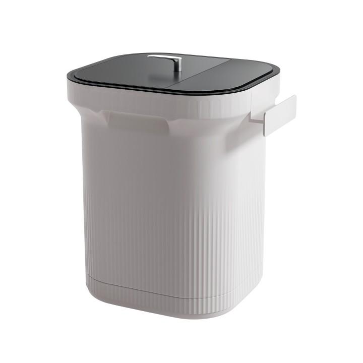 フットバス 足湯 ふくらはぎまで 深型 48cm 保温 キャスター 排水口 掛け湯 PSE認証済 電動 自動ローラー 足湯器 バケツ 自宅 父の日 2023 プレゼント