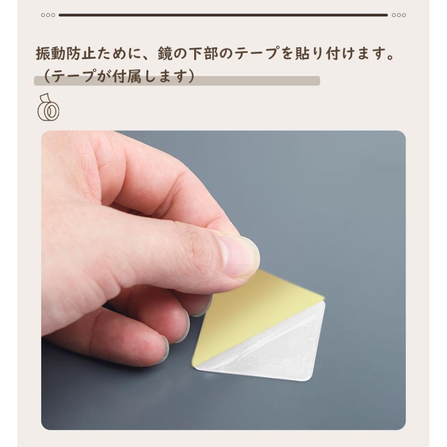 姿見 ドア掛け ミラー 全身 鏡 壁掛け スリム 118ｘ30cm 高さ調整 全身鏡 飛散防止 吊り下げ おしゃれ コンパクト 木製枠 | ミルオ君の鏡工房 | 08