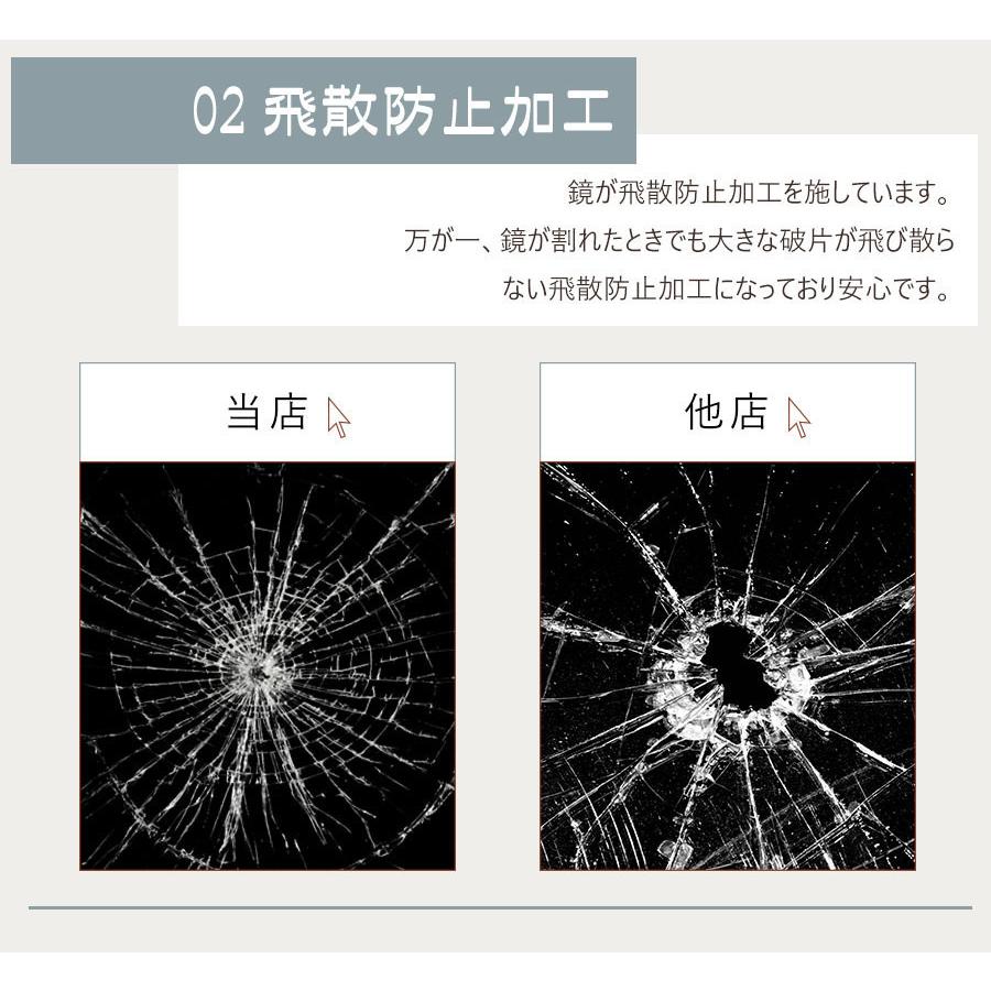 スタンドミラー 姿見 全身鏡 壁掛け ミラー 全身 おしゃれ 玄関 ミラー 鏡 161ｘ49cm 飛散防止 北欧 2way 姿見鏡 安い 角丸い | ミルオ君の鏡工房 | 02