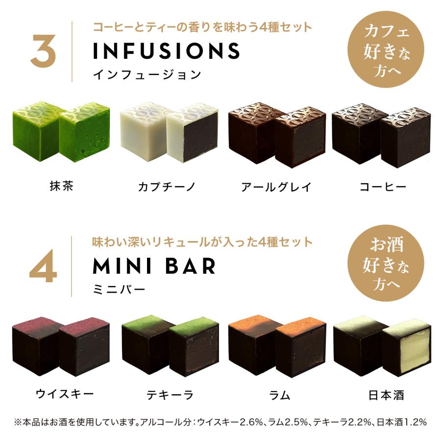 ブボ バルセロナ 公式 キューブボンボン 4種 8種 16種 ボンボンショコラ チョコレート ギフト ブランド 高級  誕生日 プレゼント | bubo BARCELONA | 15