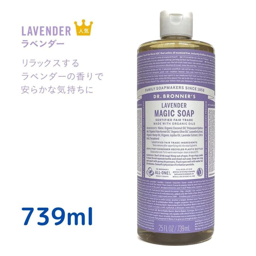 定番スタイル 2本セット ドクターブロナー マジックソープ LA