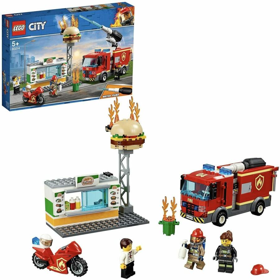 レゴ(LEGO) シティ ハンバーガーショップの火事 60214 ブロック  