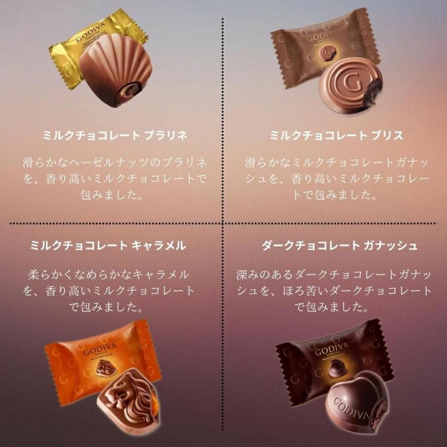 退職 プチギフト お菓子 お礼 個包装 10個セット GODIVA ゴディバ ブレンディ マスターピース スティックコーヒー 異動 産休 ラッピング済み｜bubushop｜09