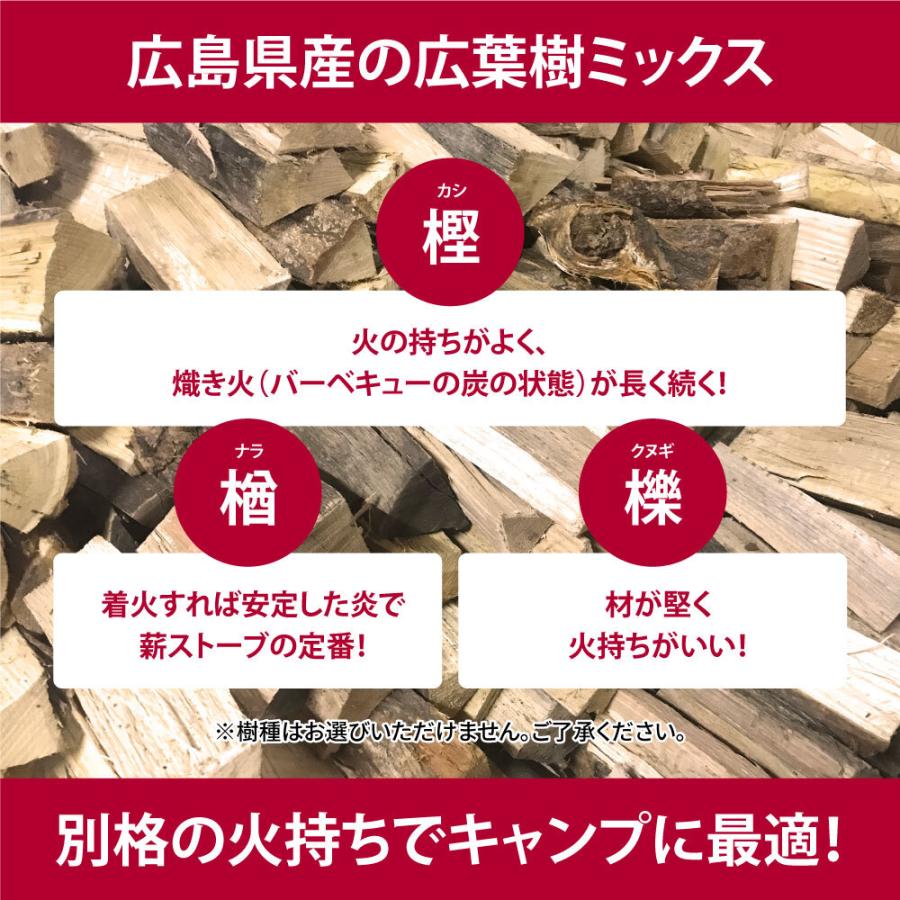 広葉樹ミックス 薪 広島県産 約20kg 25cm〜30cm 自然乾燥 ナラ 広葉樹ミックス 薪 広島県産 約20kg 25cm〜30cm 自然乾燥 ナラ
