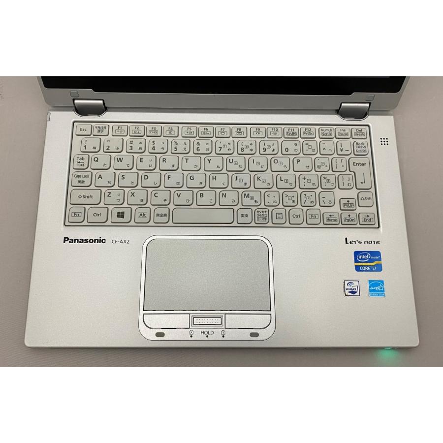 Let's note Panasonic Let's CF-AX2 i7-3517U 1.90GHz SSD128GB メモリ