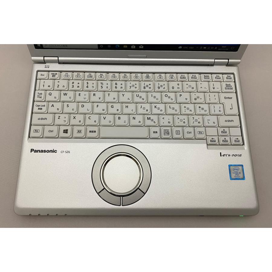 Let's note SZ Panasonic CF-SZ6 i5-7300U 2.60GHz SSD128GB メモリ4GB