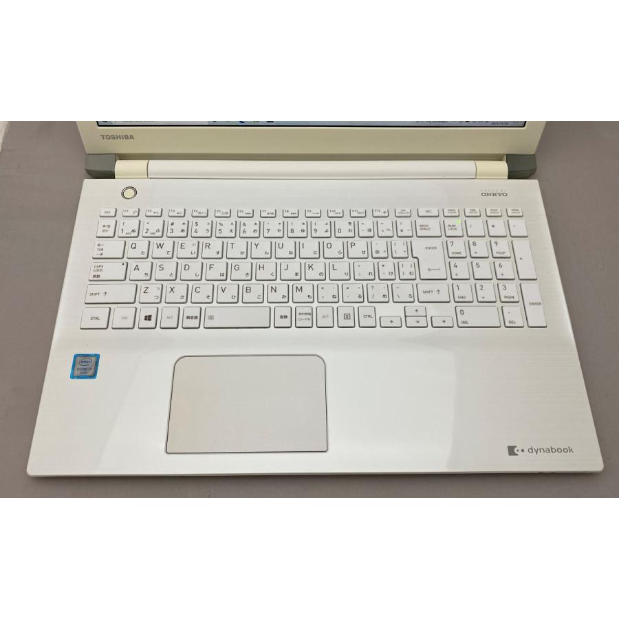 TOSHIBA 東芝 dynabook T75/AW i7-6500U 2.50GHz SSD128GB