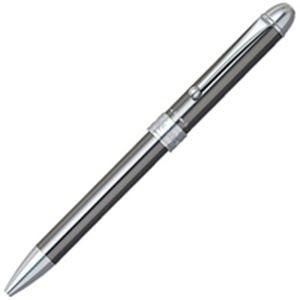 （まとめ）プラチナ万年筆 ダブル3アクション MWB-1000C#98 メタル〔×5セット〕[21]