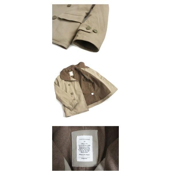 USタイプ M1938 マッキーノ コート Mサイズ カーキ 表綿100％ 薄手ウールライニング 米軍 ミリタリーウェア ミリタリーコート USタイプ M1938 マッキーノ コート Mサイズ カーキ 表綿100％ 薄手