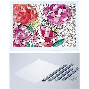 (まとめ)アーテック プラ製額縁 A4 〔×15セット〕[21]の画像
