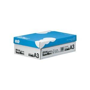 （まとめ） TANOSEE PPC用紙 SNOW WHITE A3 1箱（1500枚：500枚×3冊） 〔×10セット〕[21]