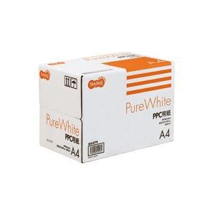 （まとめ） TANOSEE PPC用紙 Pure White A4 1箱（2500枚：500枚×5冊） 〔×10セット〕[21]