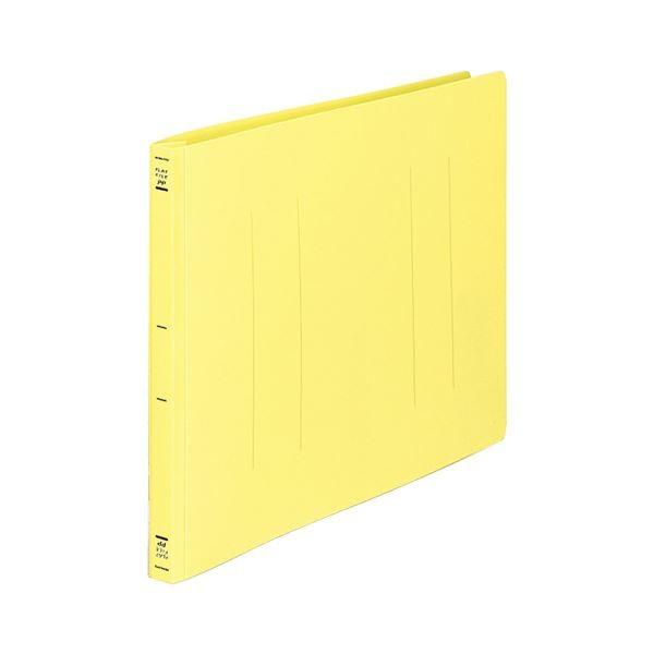(まとめ) コクヨ フラットファイル(PP) B4ヨコ 150枚収容 背幅20mm 黄 フ-H19Y 1セット(10冊) 〔×2セット〕[21]