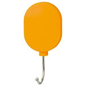 (まとめ) ミツヤ プラマグネットフック スイング式 耐荷重約7Kg オレンジ PMHRL-OR 1個 〔×10セット〕[21]