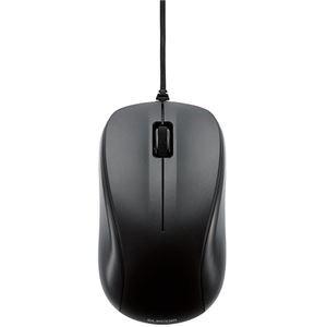 独特な店 （まとめ） エレコム USB光学式マウス 3ボタン RoHS指令準拠 Mサイズ ブラック M-K6URBK／RS 1個 〔×5セット〕[21] マウスパッド