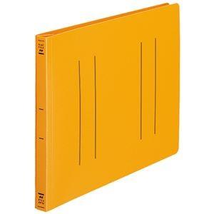 (まとめ) コクヨ フラットファイル(PP) A4ヨコ 150枚収容 背幅20mm オレンジ フ-H15YR 1セット(10冊) 〔×3セット〕[21]
