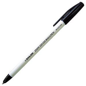 (まとめ) セーラー万年筆 油性 インディGOGOボールペン 0.7mm 黒 業務用パック 52-1151-000 1箱(10本) 〔×30セット〕[21]
