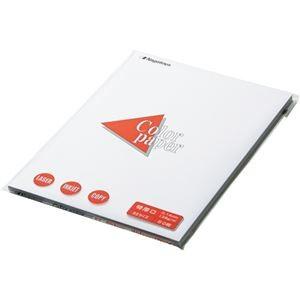 （まとめ） 長門屋商店 Color Paper B5 特厚口 白 ナ-4401 1冊（50枚） 〔×20セット〕[21]