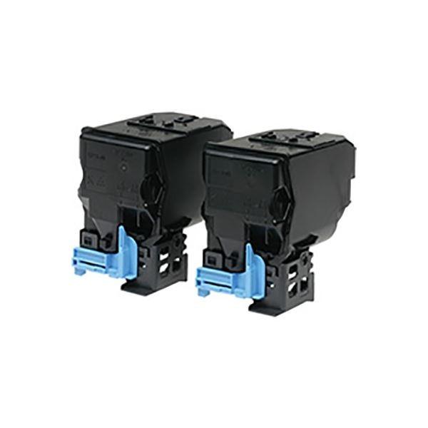 〔純正品〕 EPSON エプソン トナーカートリッジ 〔LPC4T11KPV BK ブラック〕 2個入り 環境推進トナー[21]