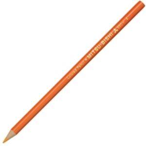 お歳暮 色鉛筆 三菱鉛筆 (業務用50セット) K880.4 12本入[21] 橙 万年筆