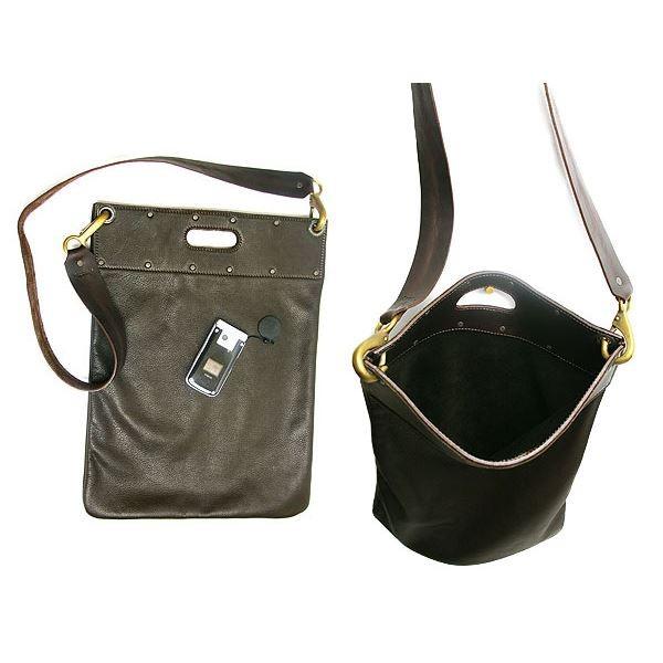 dean（ディーン） flat sack レザーバッグ 茶[21] 【公式通販】